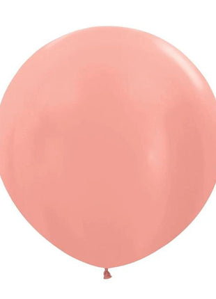 36in Sempertex Metallic Rose Gold 2ct - Joker Party Supply