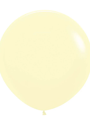 36in Sempertex Pastel Matte Yellow 2ct - Joker Party Supply