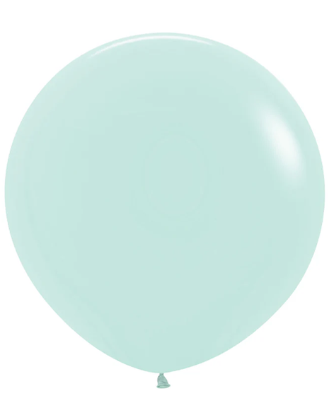 36in Sempertex Pastel Matte Green 2ct - Joker Party Supply
