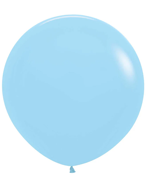 36in Sempertex Pastel Matte Blue 2ct - Joker Party Supply