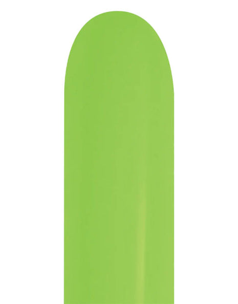 260 Sempertex Neon Green 50ct - Joker Party Supply