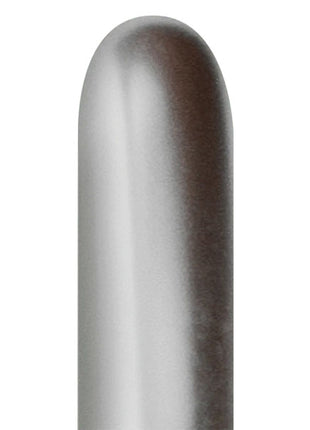 260 Sempertex Nozzle Up Reflex Silver 50ct - Joker Party Supply