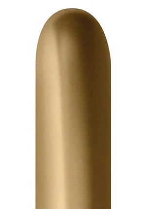 260 Sempertex Nozzle Up Reflex Gold 50ct - Joker Party Supply