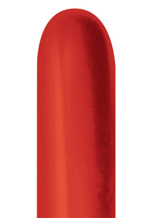 260 Sempertex Nozzle Up Reflex Crystal Red 50ct - Joker Party Supply