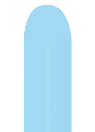 260 Sempertex Pastel Matte Blue 50ct - Joker Party Supply