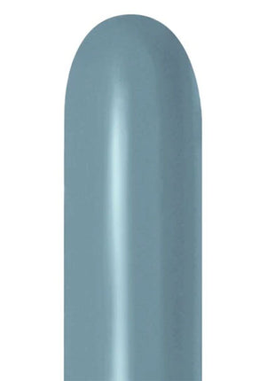 260 Sempertex Pastel Dusk Blue 50ct - Joker Party Supply