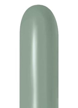 260 Sempertex Pastel Dusk Laurel Green 50ct - Joker Party Supply