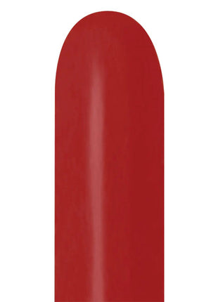 260 Sempertex Deluxe Imperial Red 50ct - Joker Party Supply
