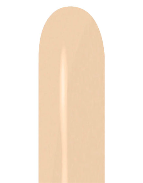 260 Sempertex Pastel Matte Malibu Peach 50ct - Joker Party Supply