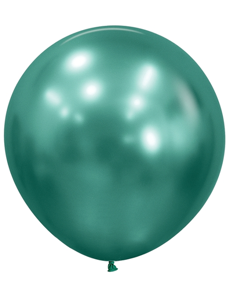 Sempertex Reflex Aurora Green de 24 pulgadas, 10 unidades