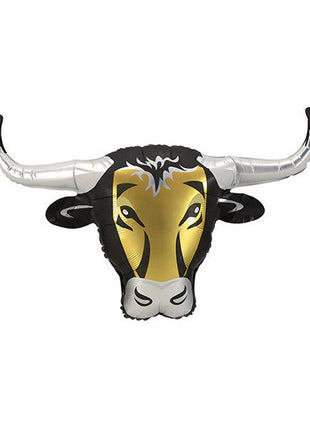 35in Betallic Long Horn One Balloon