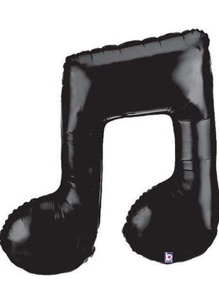 40in Betallic Double Music Note Balloon - Joker Party Supply