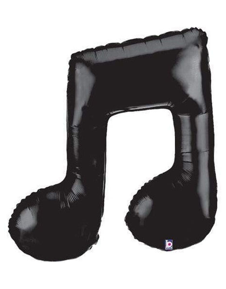 40in Betallic Double Music Note Balloon - Joker Party Supply
