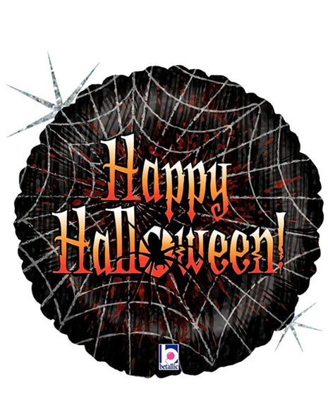 18in Betallic Wicked Web Holographic Balloon