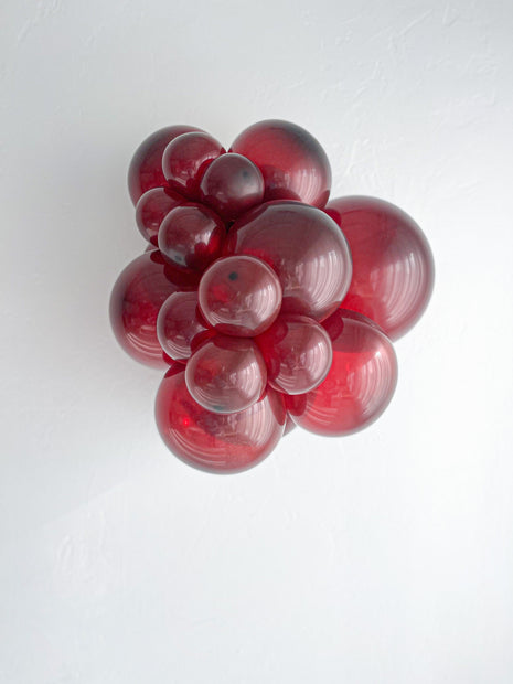 Tuftex Crystal Burgundy de 11 pulgadas, 100 unidades