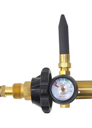 Econo Helium Regulator With Gauge - Joker Party Supply