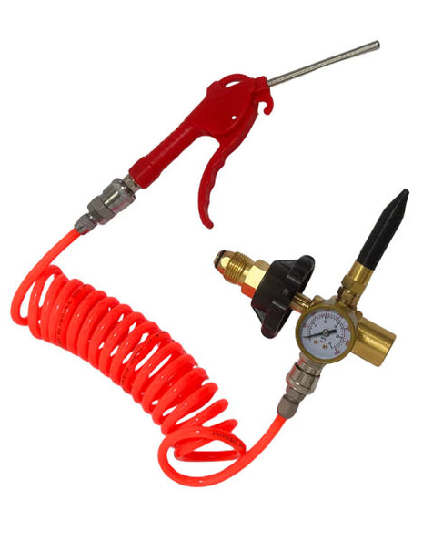 Latex Balloon Helium Regulator With Intake Hose & Foil Balloon Attachment CD-110A