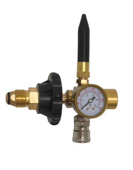 Latex Balloon Helium Regulator With Intake Hose & Foil Balloon Attachment CD-110A