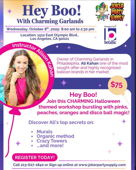 ¡Hola! Con la clase de guirnaldas encantadoras