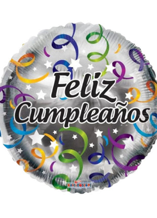Globo ConverUSA Feliz Cumpleanos de 18 pulgadas