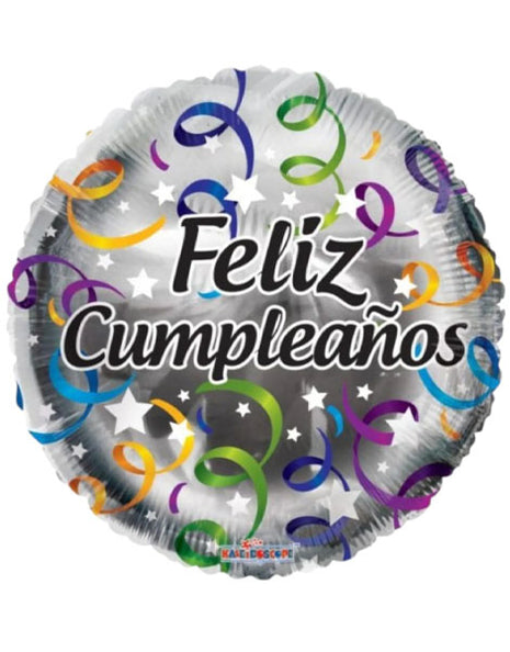 Globo ConverUSA Feliz Cumpleanos de 18 pulgadas