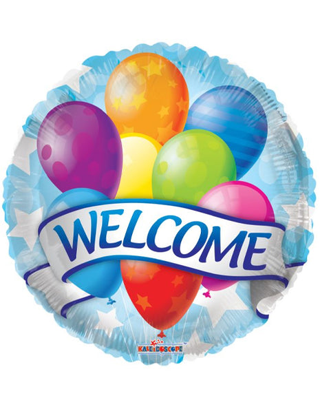18in ConverUSA Welcome Banner & Balloons Balloon