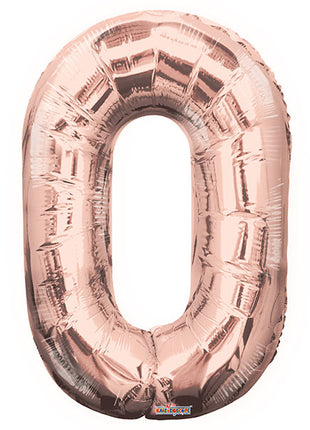 34in Conver USA Rose G Number 0 Balloon - Joker Party Supply