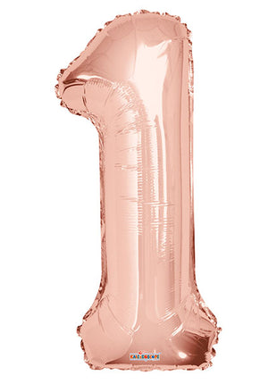 34in Conver USA Rose G Number 1 Balloon - Joker Party Supply