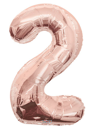 34in Conver USA Rose G Number 2 Balloon - Joker Party Supply