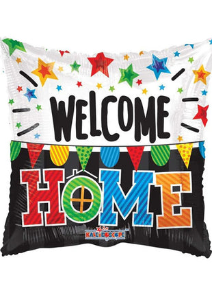 18in ConverUSA Welcome Home Pennants Balloon