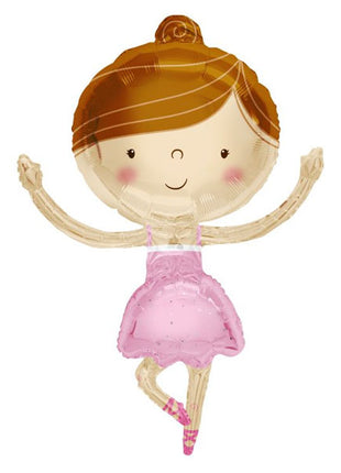 36in ConverUSA Pink Ballerina Balloon