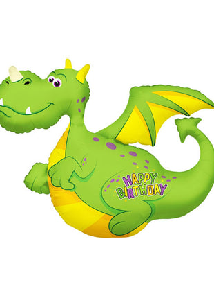 36in Conver USA Birthday Dragon Balloon - Joker Party Supply