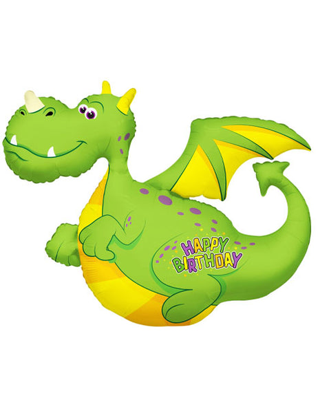 36in Conver USA Birthday Dragon Balloon - Joker Party Supply