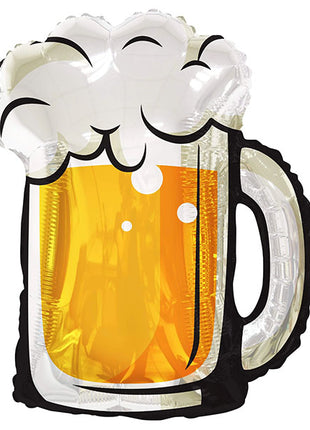36in Conver USA Beer Mug Balloon - Joker Party Supply