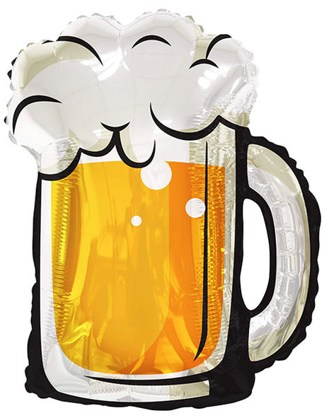 36in Conver USA Beer Mug Balloon - Joker Party Supply