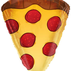 18in Conver USA Slice Of Pizza Balloon - Joker Party Supply