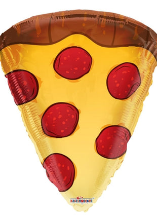 18in Conver USA Slice Of Pizza Balloon - Joker Party Supply