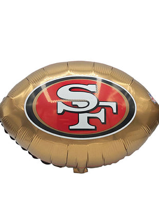 Globo de fútbol americano ConverUSA 49ers de 18 pulgadas