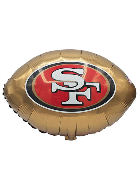 Globo de fútbol americano ConverUSA 49ers de 18 pulgadas