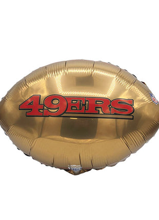 Globo de fútbol americano ConverUSA 49ers de 18 pulgadas