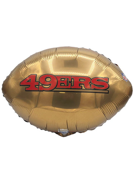 Globo de fútbol americano ConverUSA 49ers de 18 pulgadas