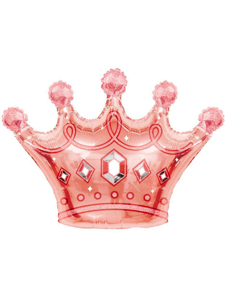Globo ConverUSA Royal Crown de 36 pulgadas en oro rosa
