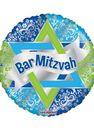 Globo de Bar Mitzvah ConverUSA de 18 pulgadas