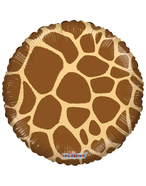 18in ConverUSA Giraffe Print Balloon