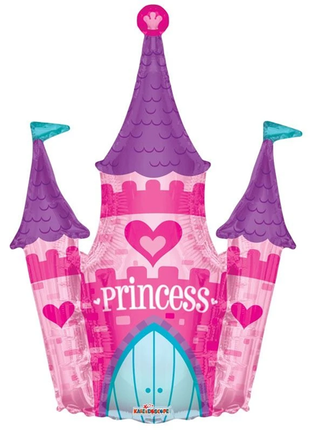 36in Conver USA Princess Castle Balloon - Joker Party Supply