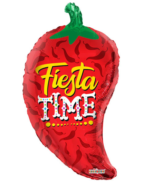 36in Conver USA Fiesta Time Chili Pepper Balloon - Joker Party Supply
