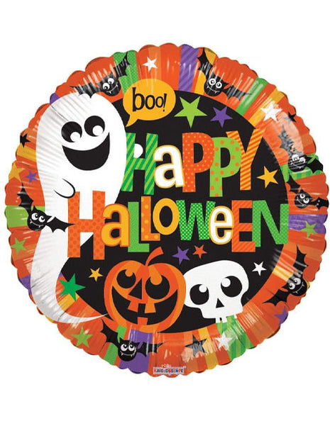 Globo fantasma de feliz Halloween de ConverUSA de 18 pulgadas