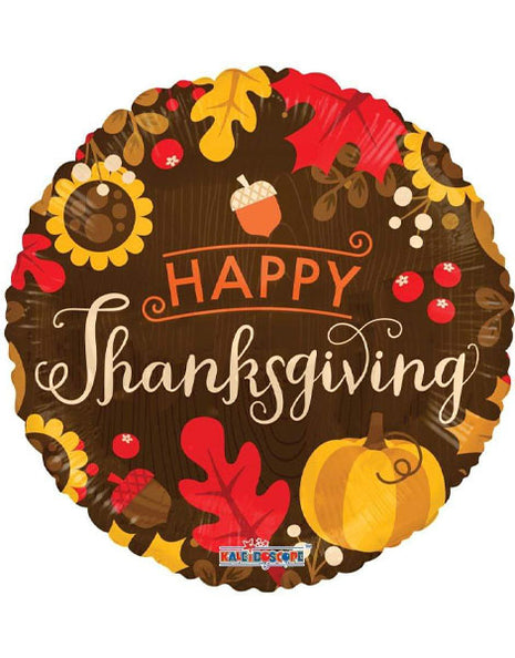 18in ConverUSA Thanksgiving Sunflowers Balloon