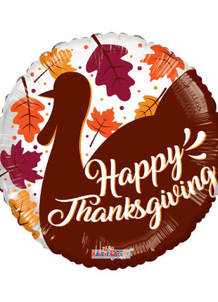 18in ConverUSA Thanksgiving Turkey Balloon