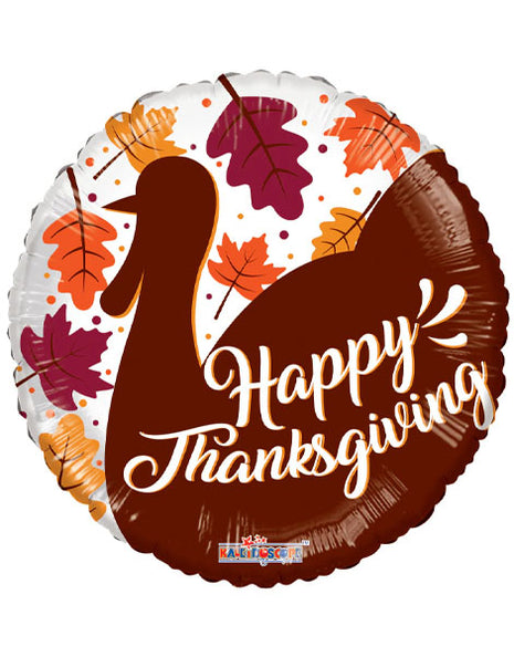 18in ConverUSA Thanksgiving Turkey Balloon